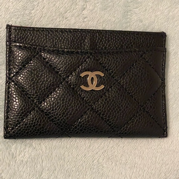 CHANEL Matelasse Caviar Skin Card Case - Picture 2 of 16